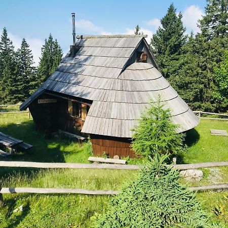 Chalet Gasparjeva Velika Planina Kamnik Luaran gambar