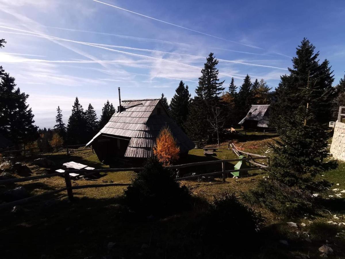 Chalet Gasparjeva Velika Planina Kamnik Luaran gambar
