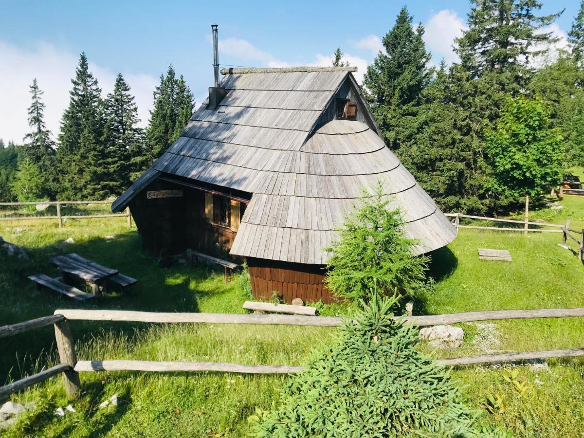 Chalet Gasparjeva Velika Planina Kamnik Luaran gambar